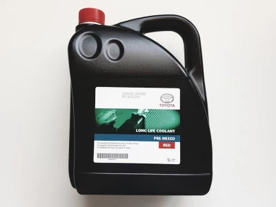 Skoncentrowany Płyn niezamarzający Toyota G12 ANTIFREEZE, czerwony, 5 L Toyota/Lexus 888980014