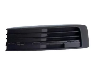 Kratka zderzaka prawa Volkswagen Transporter T6 2015-2019, górna, z chromowaną listwą, czarna, AVTM, 7E58536849B9, 187441918