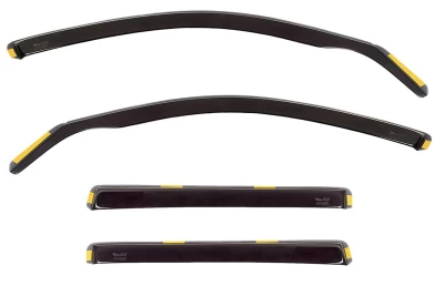 Owiewki szyb montowane w uszczelce do BMW E61 Combi 2003-2010 5D 4 szt. 11144 Heko
