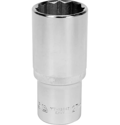 Nasadka długa 12-kątna 1/2 27 mm Yato YT-12947 Nasadka długa 12-kątna 1/2 27 mm Yato YT-12947