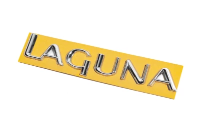 Emblemat z napisem "Laguna" do Renault Laguna 2001-2007, 190×30 mm, AVTM, 6455624