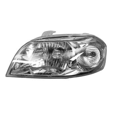 Reflektor przedni lewy Chevrolet Aveo SD 2006-2011/Zaz Vida SD 2012-, H4, regulacja ręczna, Depo, 235-1104L-LD-E