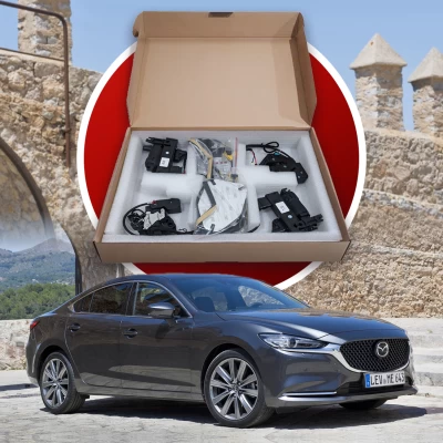 Zestaw domykania drzwi do Mazda 6 GJ/GL 2012–2025, 4 szt.