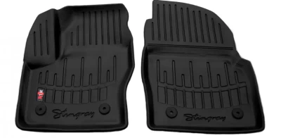 Polyurethane floor mats for Ford Kuga 2/Escape 2012-2019, with raised edges, 2 pcs, Stingray, 5007012