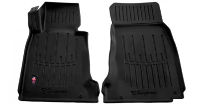 Polyurethane floor mats for BMW 5-Series E39 1995-2003, with raised edges, B, 2 pcs, Stingray, 5027012