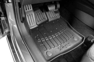 Polyurethane floor mats for Isuzu NQR/NPR/NPS/NMR 2006-2023 with raised edges, 2 pcs Stingray 5063022 Polyurethane floor mats for Isuzu NQR/NPR/NPS/NMR 2006-2023 with raised edges, 2 pcs Stingray 5063022