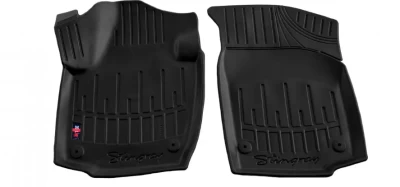 Dywaniki poliuretanowe do Skoda Rapid 2012-2019/Seat Toledo 4 2012-2019, z podwyższonymi rantami, 2 szt., Stingray, 5020032