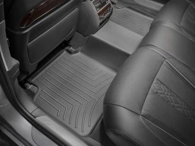 Dywaniki do Volkswagen Tiguan 2016-, z podwyższonymi rantami, tylne, czarne, Weathertech 449892 Dywaniki do Volkswagen Tiguan 2016-, z podwyższonymi rantami, tylne, czarne, Weathertech 449892