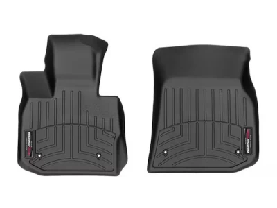 Dywaniki do Volkswagen T-Cross 2018-, przednie, czarne, Weathertech 4415731
