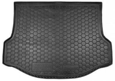 Boot mat for Toyota Rav4 2013-, with space-saver spare wheel, 111405 Avto-Gumm