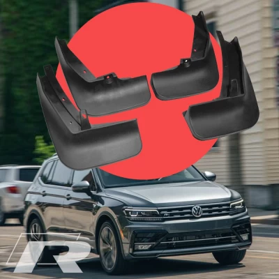 Chlapacze do VW Tiguan R-LINE od 2016 HAVOC pełny zestaw + zestaw montażowy