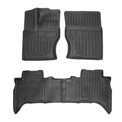 Polyurethane floor mats for Land Rover Range Rover 4 L405 2012-2023 with raised edges, 4 pcs Stingray 5047044 Polyurethane floor mats for Land Rover Range Rover 4 L405 2012-2023 with raised edges, 4 pcs Stingray 5047044