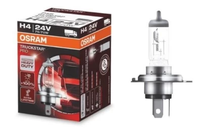 Żarówka samochodowa H4 TruckStar Pro 24V 75/70W P43t (1 szt.)