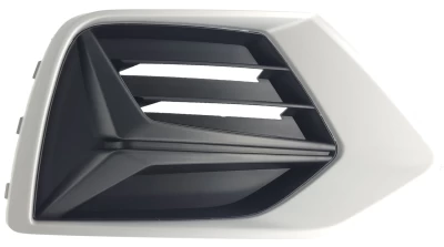 Kratka zderzaka prawa Audi Q3 2018-, czarna/szara, AVTM, 83A807672TB2, 181239914