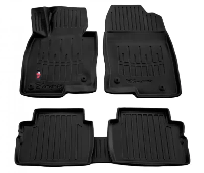Polyurethane floor mats for Mazda CX-5 KF 2017-, Europe, with raised edges, 5 pcs, Stingray, 5011035