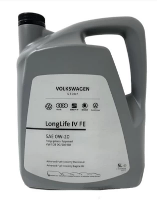 Olej silnikowy VAG Longlife IV (508 00/509 00) 0W-20 5 L VAG GS60577M4