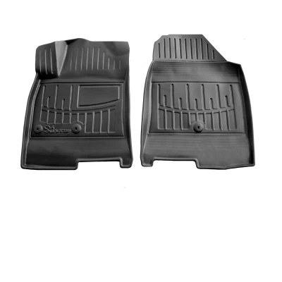 Polyurethane floor mats for Hyundai Ioniq electric 2019-2022 with raised edges, 2 pcs Stingray 5009372