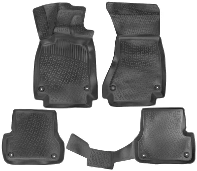 Dywaniki poliuretanowe do Audi A6 C7 2014-, L.Locker, 200040601 Dywaniki poliuretanowe do Audi A6 C7 2014-, L.Locker, 200040601