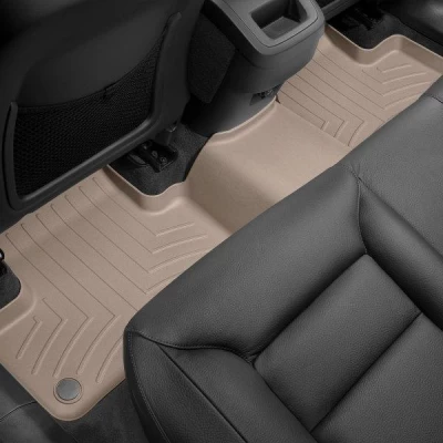 Dywaniki do Volvo XC60 2018-2019, z podwyższonymi rantami, tylne, beżowe, Weathertech 4512532 Dywaniki do Volvo XC60 2018-2019, z podwyższonymi rantami, tylne, beżowe, Weathertech 4512532