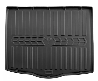 Poliuretanowa mata do bagażnika Volkswagen Touran 2 2015-, dolna półka, z podwyższonymi rantami, Stingray 6024351