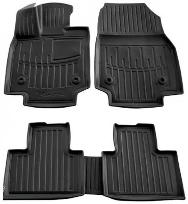 Polyurethane floor mats for Lexus RX 2022-, with raised edges, 5 pcs, Stingray, 5028075 Polyurethane floor mats for Lexus RX 2022-, with raised edges, 5 pcs, Stingray, 5028075
