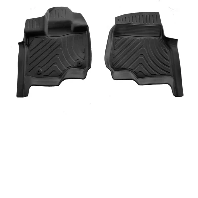 Polyurethane floor mats for Ford F-150 2014-2021 with raised edges, 2 pcs Stingray 5007322