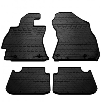 Dywaniki do Subaru Outback 5 BS 2014-, z plastikowymi klipsami HND, 4 szt., Stingray, 1029064