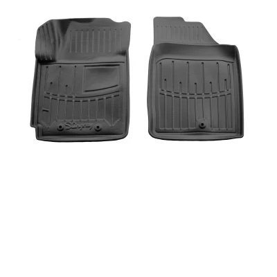 Polyurethane floor mats for Hyundai i10 PA 2007-2013 with raised edges, 2 pcs Stingray 5009392