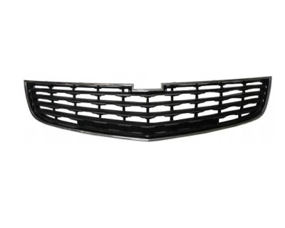 Grill chłodnicy Chevrolet Cruze 2012-2015, między [niejasne odniesienie w źródle] a tablicą rejestracyjną, chromowany/czarny, AVTM, 181714994