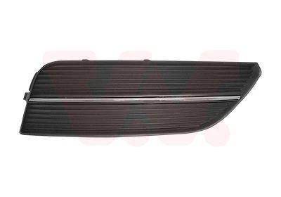 Kratka zderzaka prawa Audi A3 2012-2016 Sportback, bez otworu na światło przeciwmgielne, z chromowaną listwą, AVTM, 8V38076829B9, 181224916