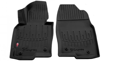 Polyurethane floor mats for Mazda CX-5 KE 2012-2017, with raised edges, 2 pcs, Stingray, 5011022