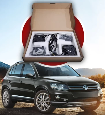 Zestaw domykania drzwi do VW Tiguan Euro/USA 2007–2016, 4 szt.