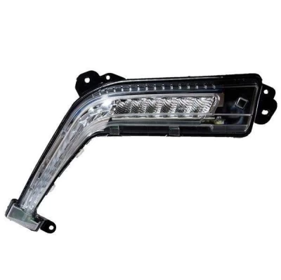 Dzienny roboczy światła Peugeot 308 2011-2013, lewy, Depo, 550-1606L-AE