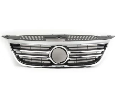 Atrapa chłodnicy Volkswagen Tiguan 2007-2011, chromowana/czarna, AVTM, 187114990