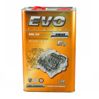 Olej silnikowy EVO E7 5W-40 SN/CF 4 L EVO E74L5W40