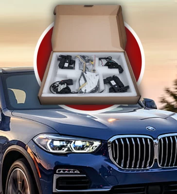 Zestaw domykania drzwi do BMW X5, X6, 5, 7-Series do F i G-Series