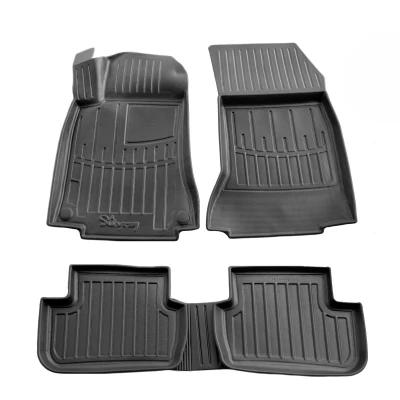 Polyurethane floor mats for Mercedes Benz B-Class W246 2011-2018 with raised edges, 5 pcs Stingray 5012295 Polyurethane floor mats for Mercedes Benz B-Class W246 2011-2018 with raised edges, 5 pcs Stingray 5012295