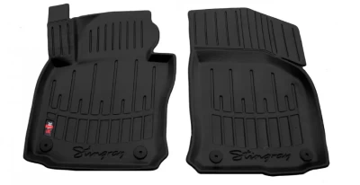 Dywaniki poliuretanowe do Skoda Octavia A5 2004-2013/Volkswagen Golf 5/6 2003-2012/Jetta 2005-2010, z podwyższonymi rantami, 2 szt., Stingray, 5020042