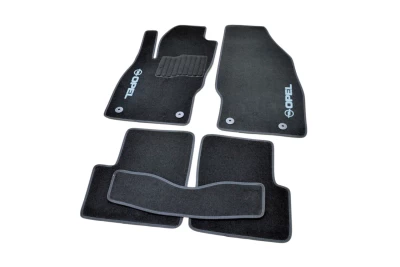 Dywaniki tekstylne do Opel Corsa D 2006-2014, czarne, 5 szt., AVTM BLCCR1445 Dywaniki tekstylne do Opel Corsa D 2006-2014, czarne, 5 szt., AVTM BLCCR1445