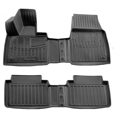 Polyurethane floor mats for BMW i3 I01 2013-2022 with raised edges, 4 pcs Stingray 5027224
