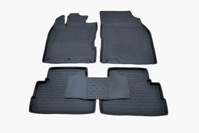 Dywaniki do Nissan Qashqai 2 2014-, guma, 5 szt., Seintex, 85655