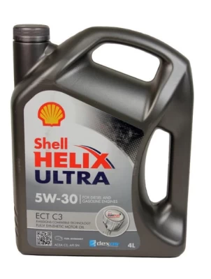 Olej silnikowy Shell Helix Ultra ECT C3 5W30, 4 L SHELL 600027159 Olej silnikowy Shell Helix Ultra ECT C3 5W30, 4 L SHELL 600027159