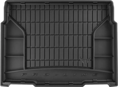 Mata do bagażnika Peugeot 2008 2019-, z dwupoziomową podłogą bagażnika, dolny poziom, Pro-Line, Frogum FG TM413573