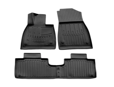 Polyurethane floor mats for Chevrolet Aveo T200 2002-2008/Aveo T250 2005-2011, with raised edges, 5 pcs, Stingray, 5002045