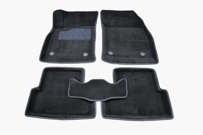 Dywaniki tekstylne do Chevrolet Cruze/Opel Astra J 2009-2015, czarne, 5 szt., Seintex, 71683