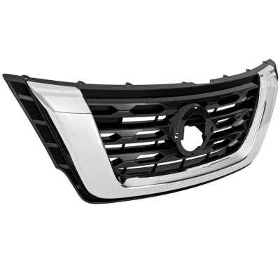 Radiator grille Nissan Pathfinder 2017-2021, black/chrome-plated, AVTM, 185060990