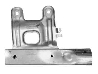 Prawy wspornik mocowania przedniego zderzaka BMW 1-Series F20/F21 2015-2019/2-Series F22/F23 2014-2021/3-Series F30/F31 2016-2019, dolny, aluminium, AVTM, 51117266194, 181422948