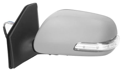 Lusterko zewnętrzne Toyota Avensis 2006-2008, zespół, lewe, regulacja elektryczna, asferyczne, podgrzewane, do lakierowania, AVTM, 8790605180, 186129266