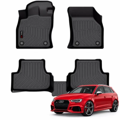 Floor mats for Audi RS3 III 2012–2020 — HAVOC Maximum Coverage