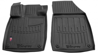 Polyurethane floor mats for Mercedes-Benz EQS V297 2021-, with raised edges, 2 pcs, Stingray, 5012192 Polyurethane floor mats for Mercedes-Benz EQS V297 2021-, with raised edges, 2 pcs, Stingray, 5012192